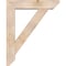 Ekena Millwork Traditional Slat Smooth Bracket w/ Offset Brace, Douglas Fir, 7 1/2"W x 34"D x 42"H BKT0806X34X42TRA06SDF - alternate 3